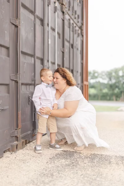 amour enfant bonheur gris nature